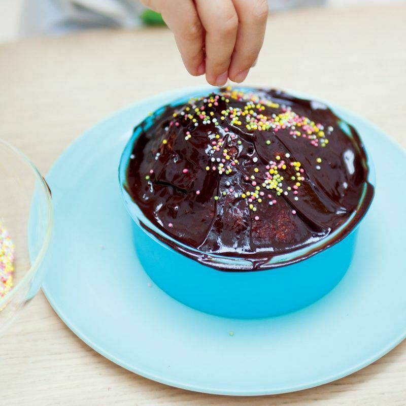 Kids 6-Piece Silicone Cooking Baking Muffin Cupcake Mold Set