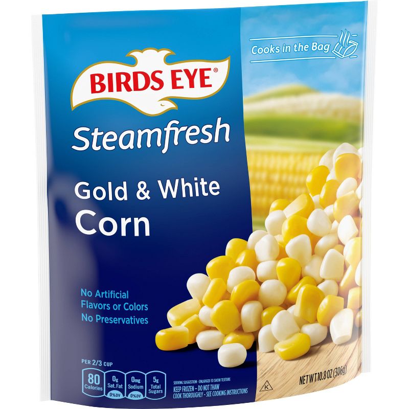 Birds Eye Steamfresh Premium Selects Frozen Gold & White Corn - 10.8oz