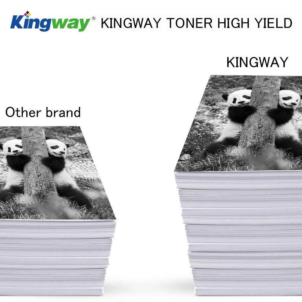 Kingway Compatible Toner Cartridge Replacement for 410A CF410A 410X CF410X Work with Laserjet Pro MFP M477fdw M477fnw M477fdn Pro M452dw 452dn 452nw M377dw 1 Pack