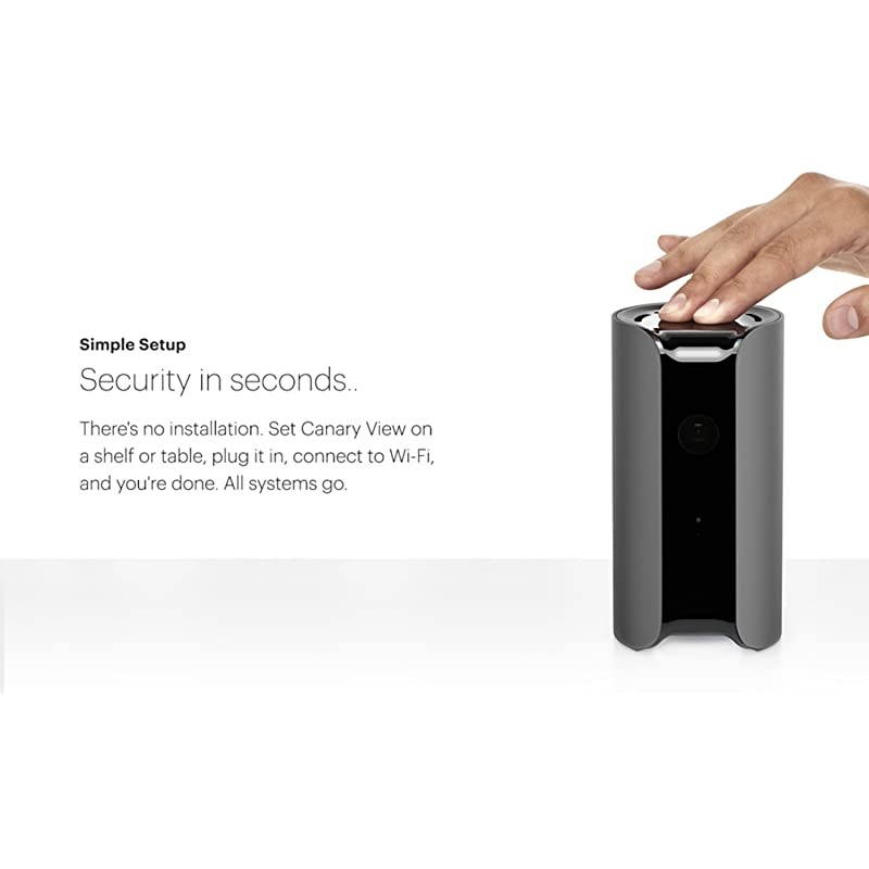 View Indoor Home Security Camera with Premium Service (1 YR FREE Incl.) | 1080p HD, 2-Way Talk, 30-Day Video History, Person Detection, One-tap to Police, Alexa, Google, Baby Monitor, WiFi IP