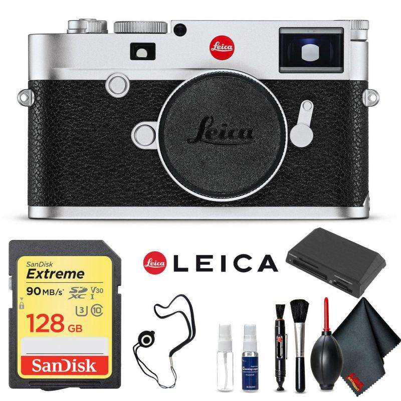 Leica M10 Digital Rangefinder Camera (Silver) Professional Kit