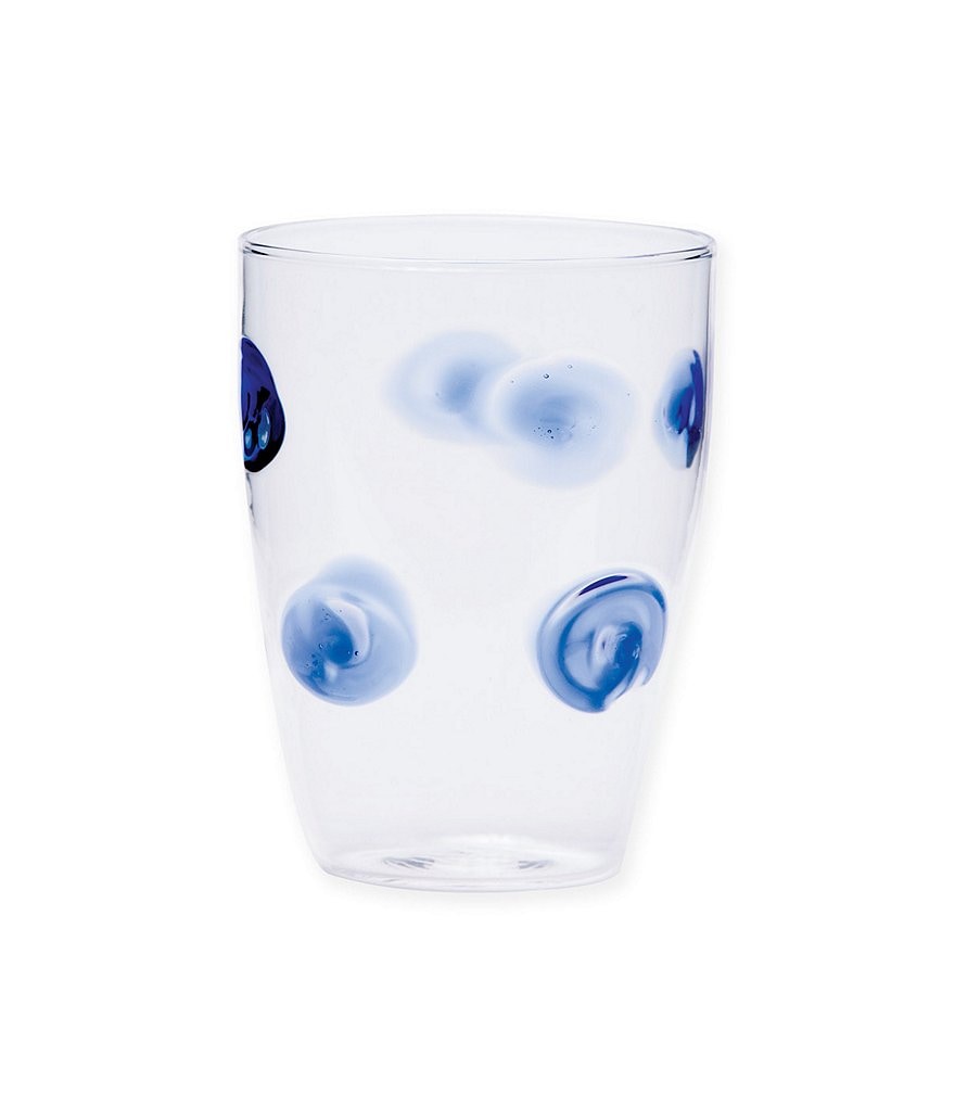 VIETRI Drop Glass Tall Tumbler