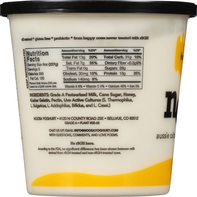 Noosa Honey Australian Style Yogurt - 24oz