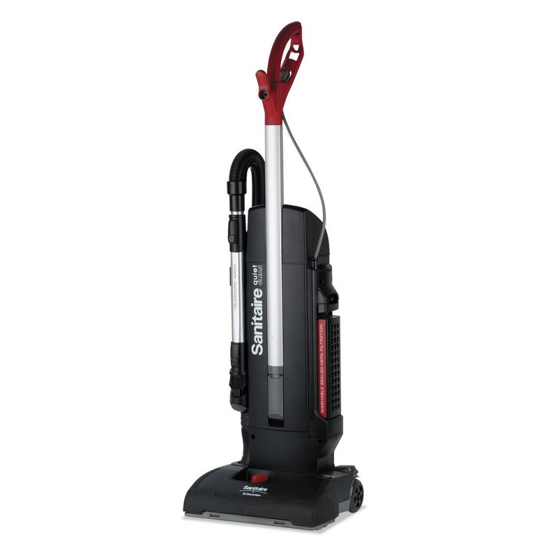 Sanitaire SC9180D MULTI-SURFACE 110V 11.3 Amp QuietClean 2-Motor Upright Vacuum - Black