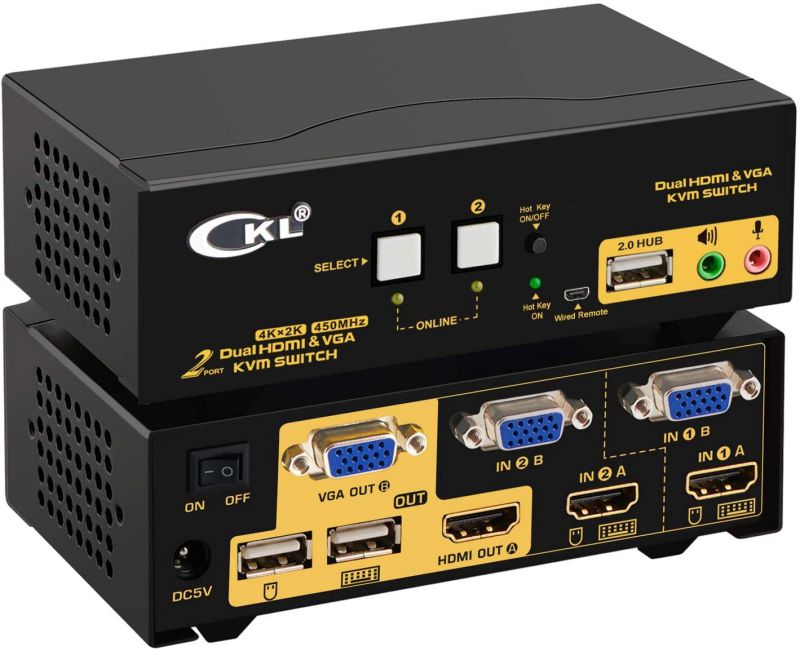 Avocent 10 ft. USB keyboard, mouse & HDMI video cable with speakers - Used with SC840H-001