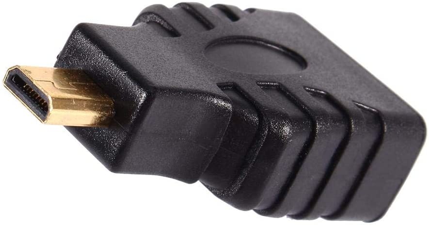 Zerone Micro HDMI to HDMI Audio Video Converter Scaler Adapter with USB Power Cable for HDTV DVD Smartphone