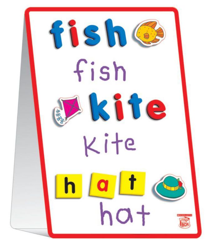 Scholastic Magnetic Tabletop Learning Easel Ages 4-7 SC989357