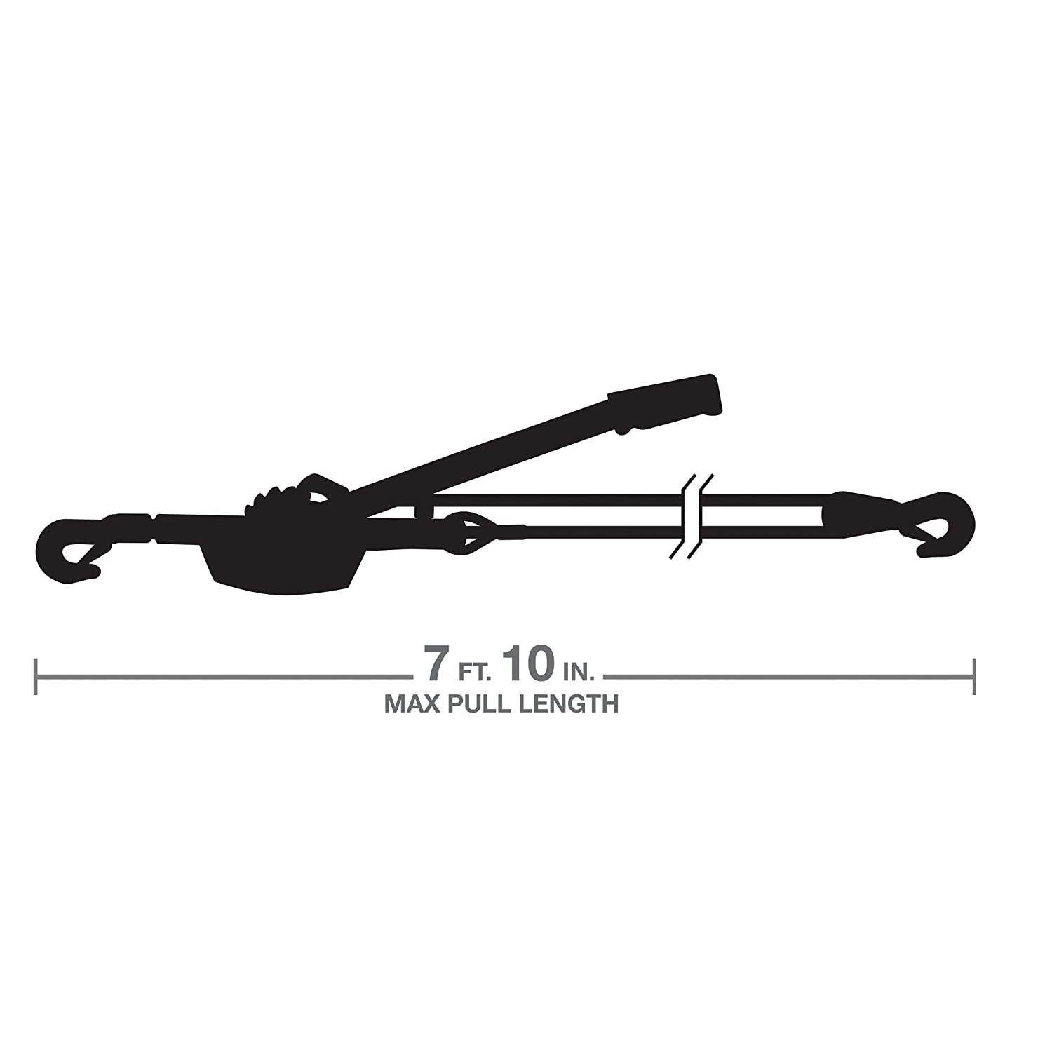 TEKTON 5541 2-Ton Power Puller