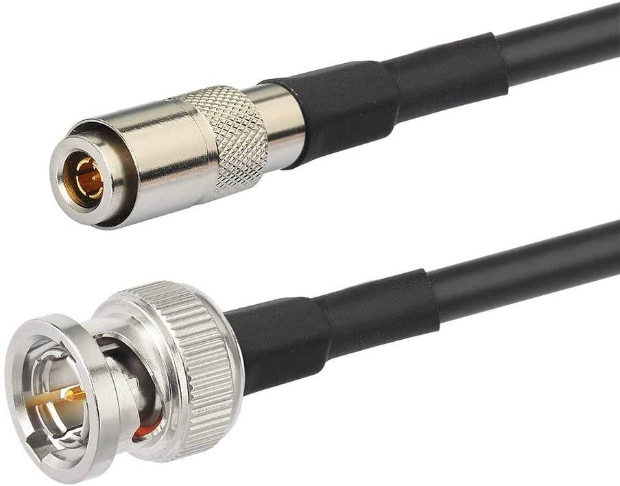 Superbat HD SDI Cable Blackmagic BNC Cable DIN 1.0/2.3 to BNC Male Cable (Belden 1855A) - 1ft/3ft/5ft/10ft/15ft - for Blackmagic BMCC/BMPCC Video Assist 4K Transmissions HyperDeck Kameras