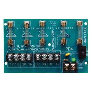 Altronix Power Dist Module 4 Output Fuse  PD4