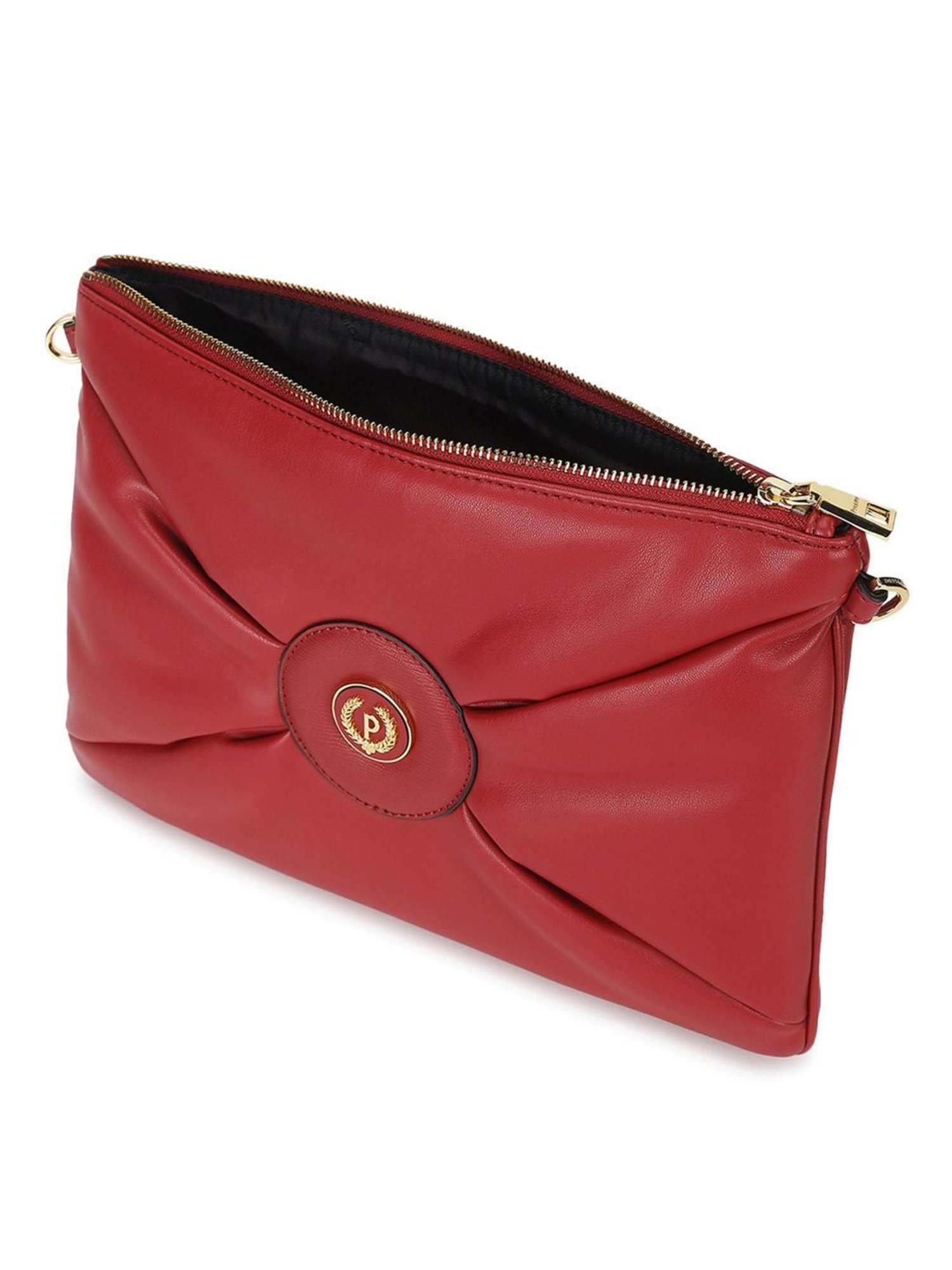 Pollini Red Large Cross Body Bag