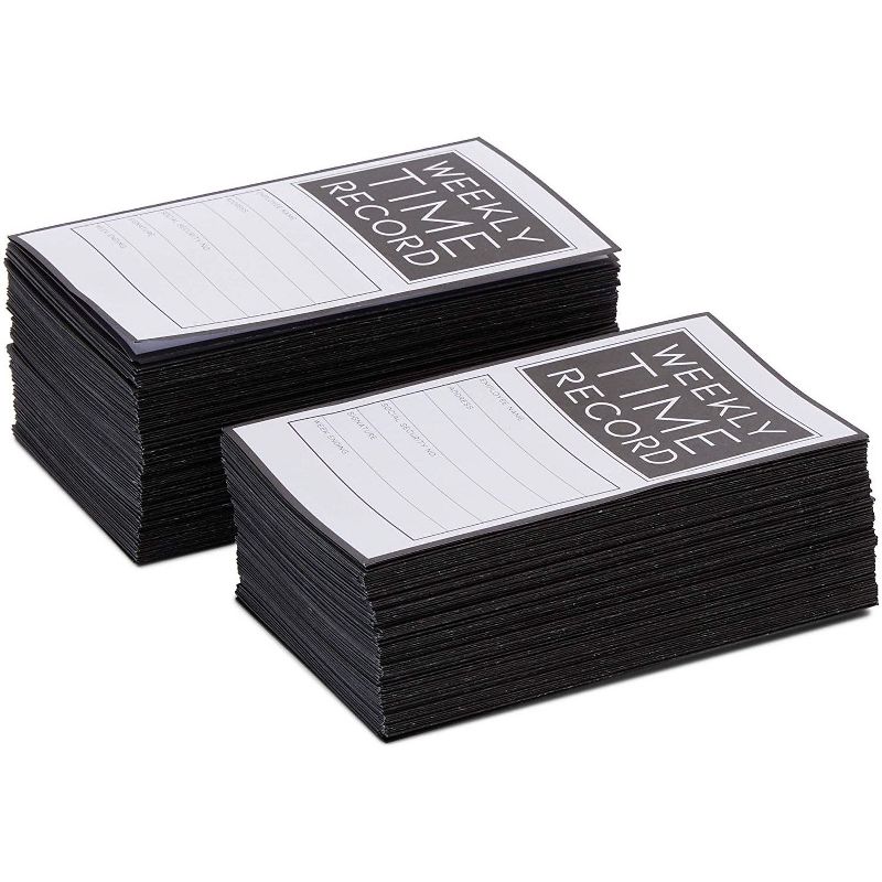 White Card Stock Half Fold Greeting Cards for DIY Craft, Notes, Glossy and Matte (8.5 x 5.5 In Folded, 100 Sheets)