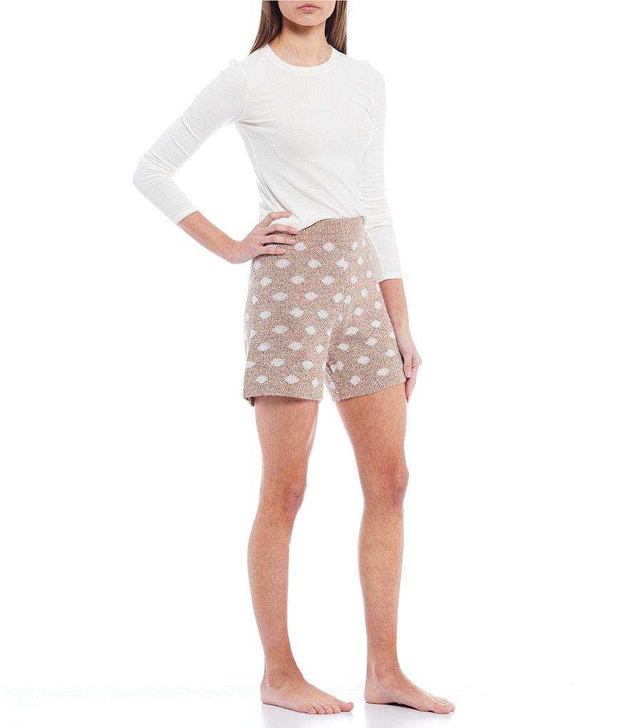 Guess Brynn Tropical Floral Mid Rise Linen Shorts