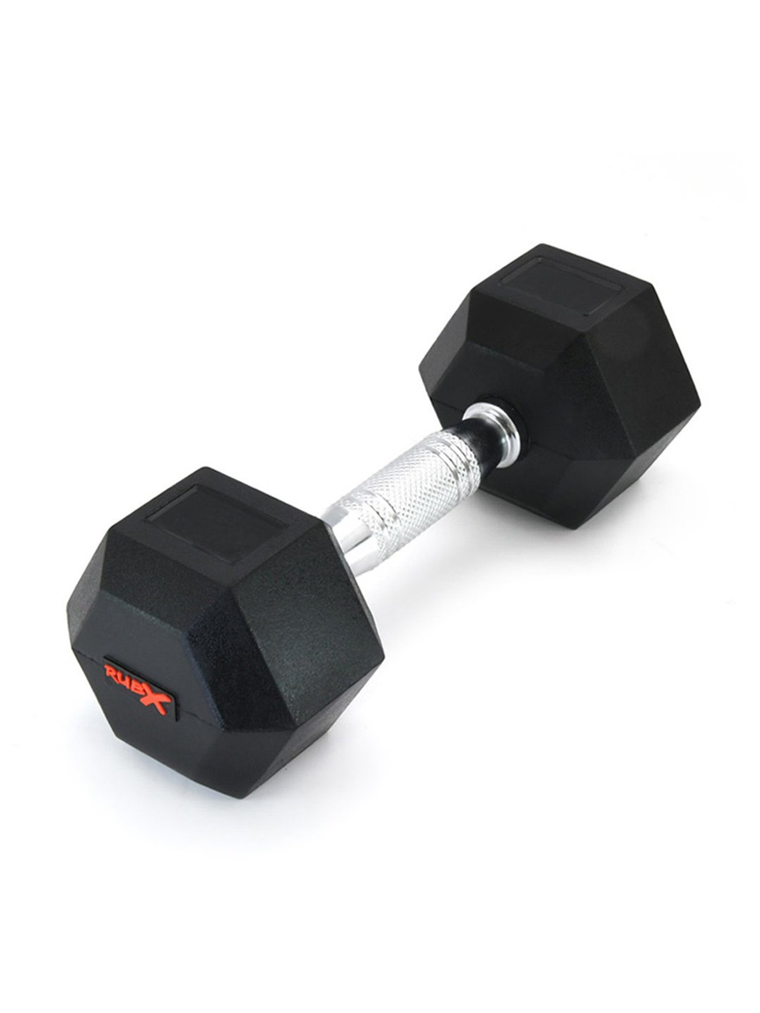 BIGBULL Rubber Coated Solid Hex Dumbbell (Pack Of Two) (2.5 Kg x 2pc (Total = 5 kg))