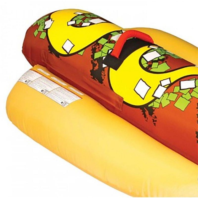 Sportsstuff Hot Dog 2 Person Inflatable Boat Lake Water Towable Tube | 53-3055