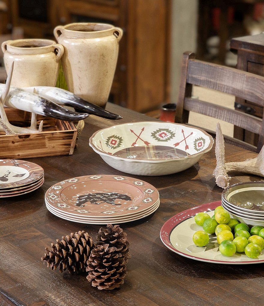 HiEnd Accents Bear Melamine Bowl, Set of 4