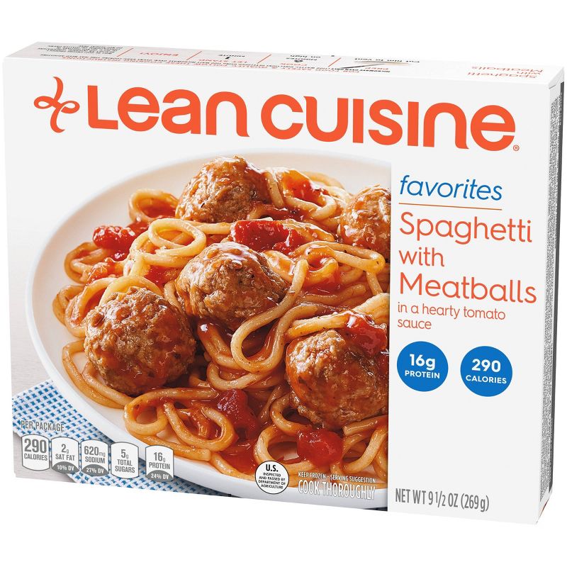 Lean Cuisine Favorites Frozen Spaghetti With Meatballs - 9.5oz