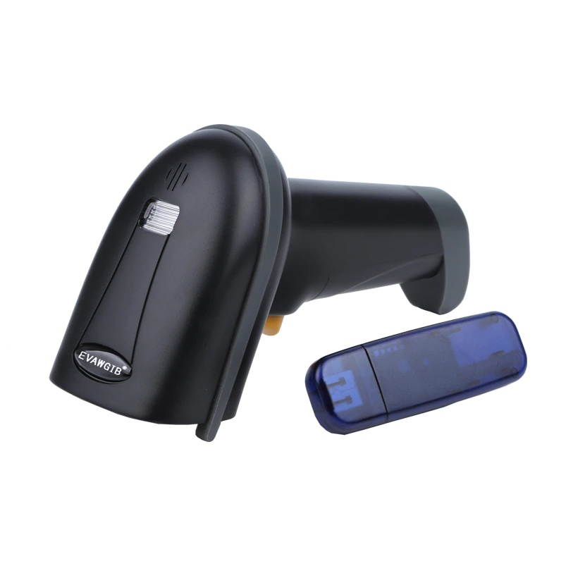 1D Laser USB Bluetooth Barcode Scanner Flexible Decoding Scanning Gun High-definition Code Gun Manufactured By EVAWGIB
