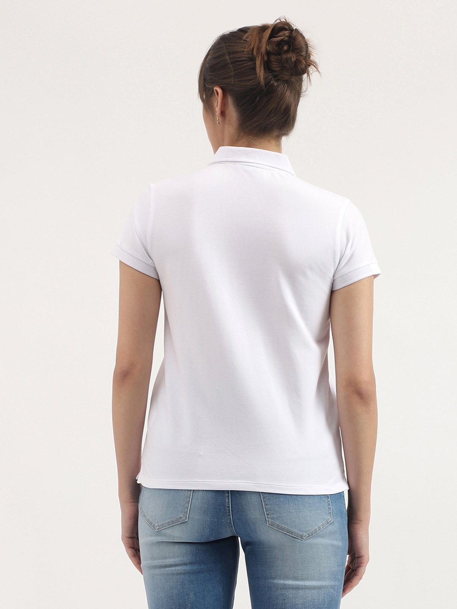 United Colors of Benetton White Polo T-Shirt