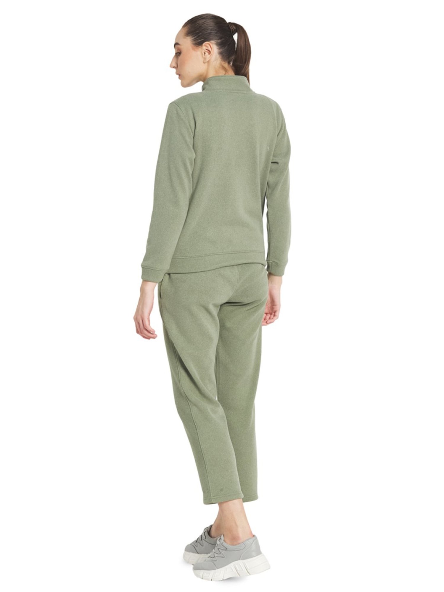 METTLE Green Regular Fit Track Suit