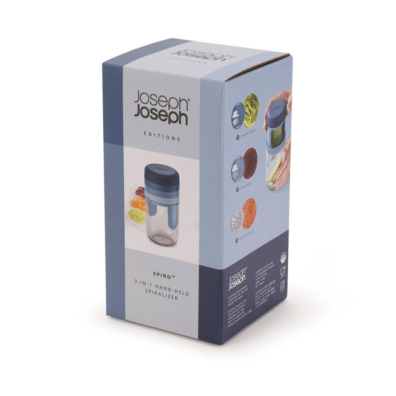 Joseph Joseph Editions 3-in-1 Spiro Hand-Held Spiralizer - Sky