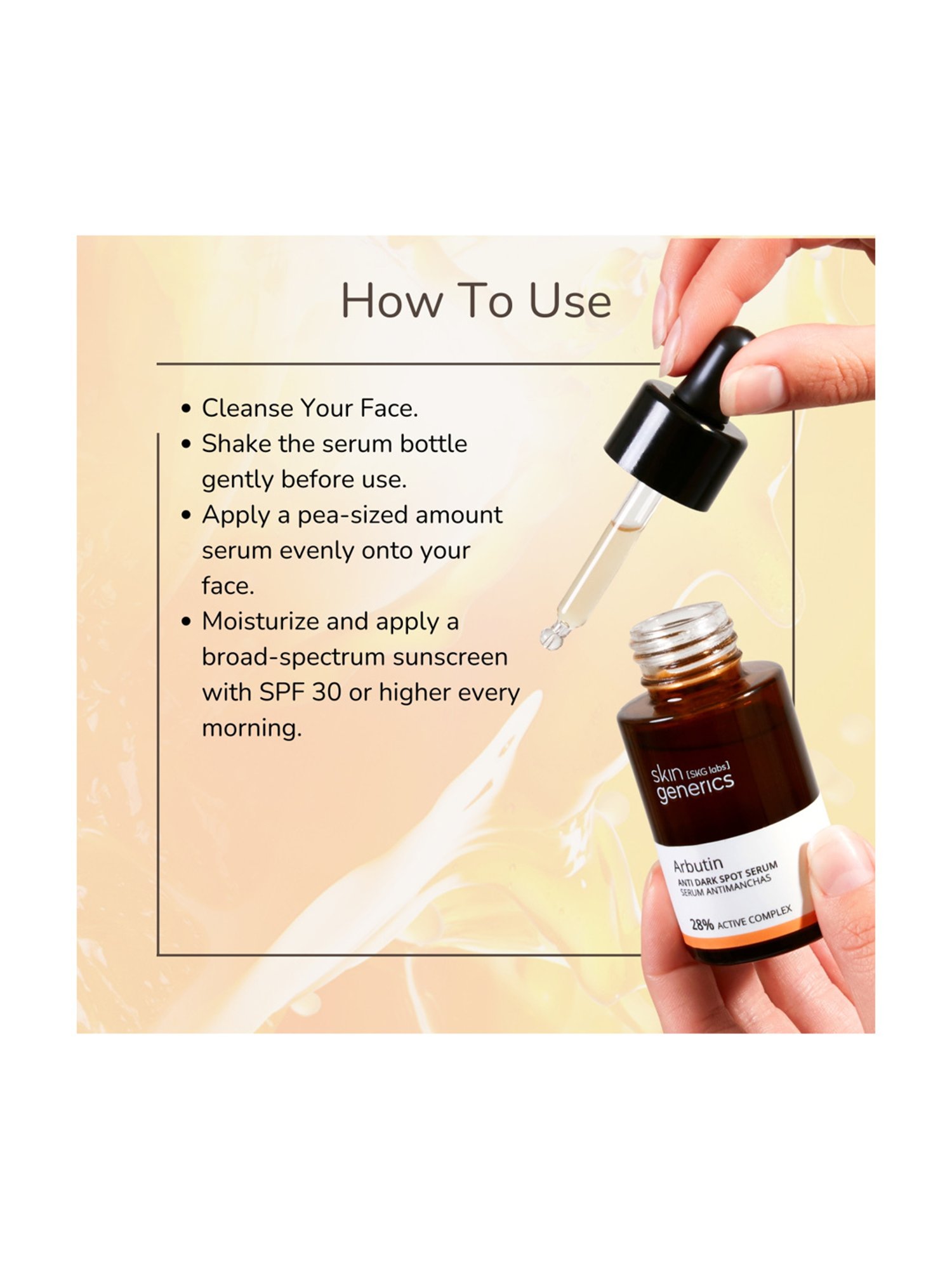 Skin Generics Arbutin Anti Dark Spot Night Serum - 30 ml