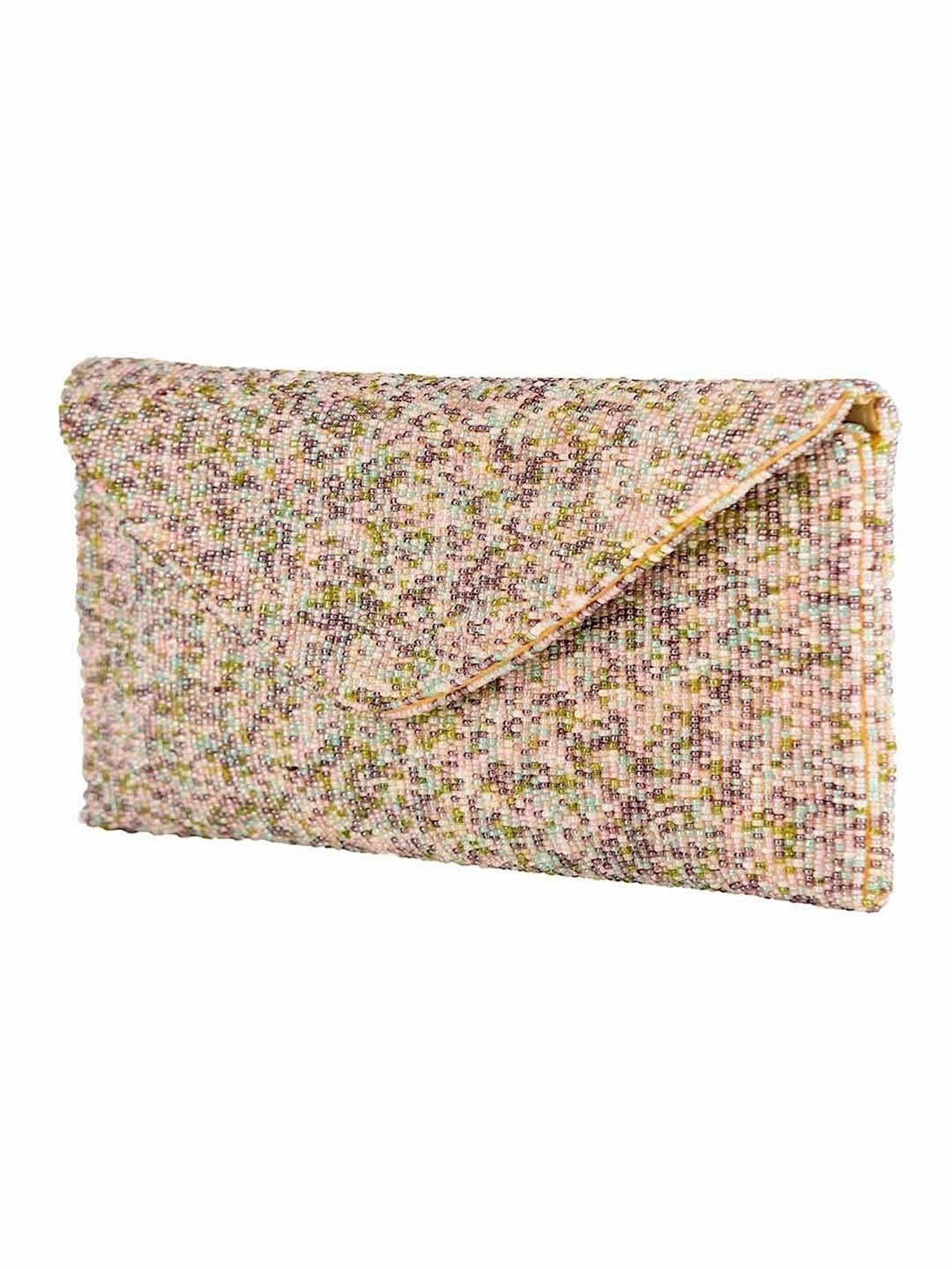 Tarini Nirula Multicolor Embellished Small Pouch