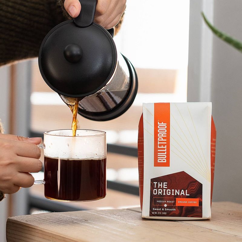 Bulletproof Mentalist Medium Dark Roast Ground Coffee -12oz