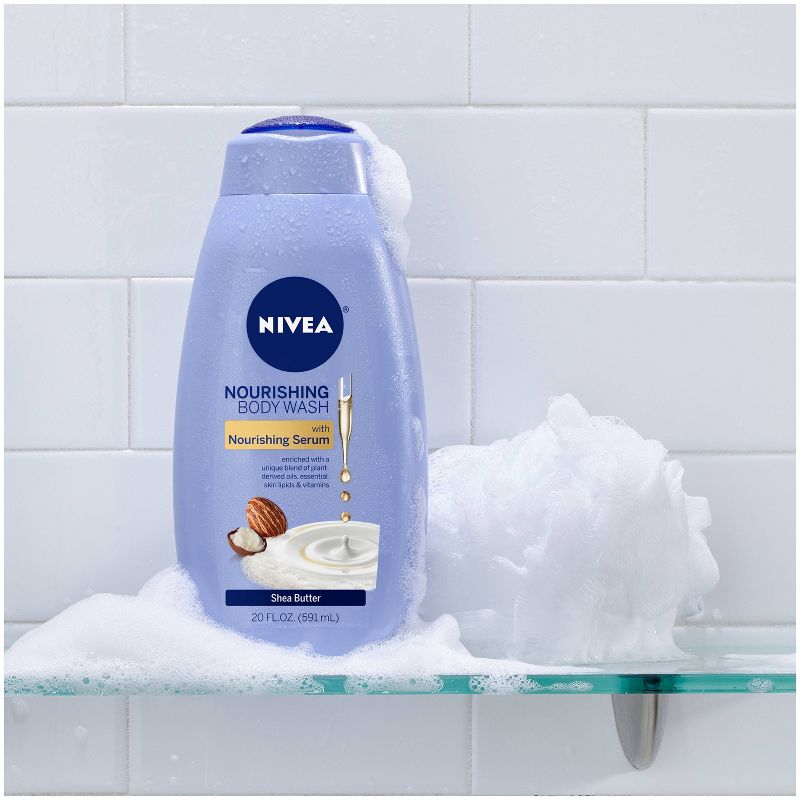Nivea Nourishing Body Wash Shea Butter - 20 fl oz