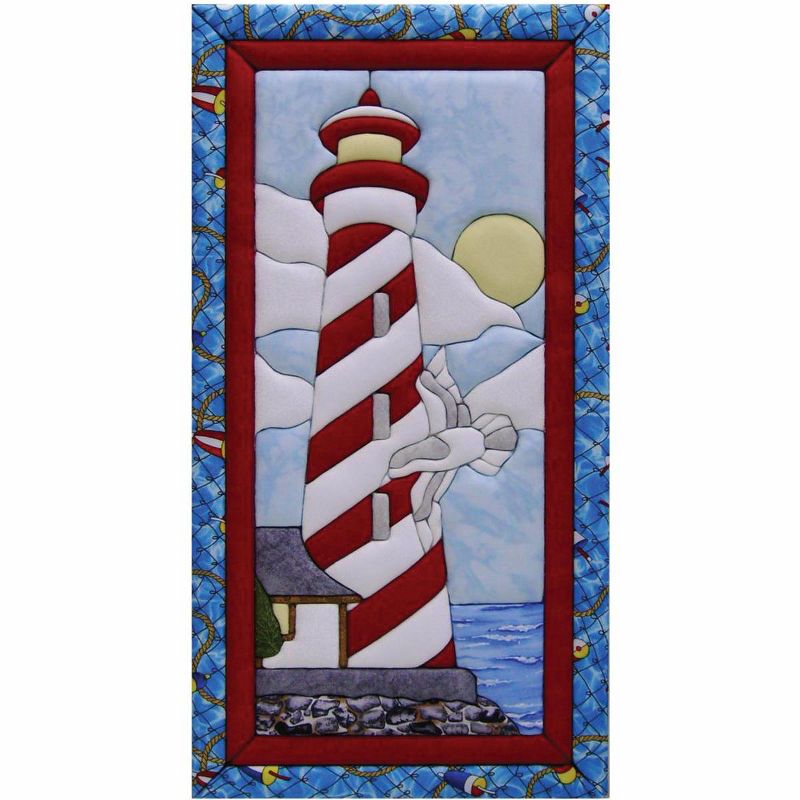 Quilt-Magic No Sew Wall Hanging Kit-Lighthouse