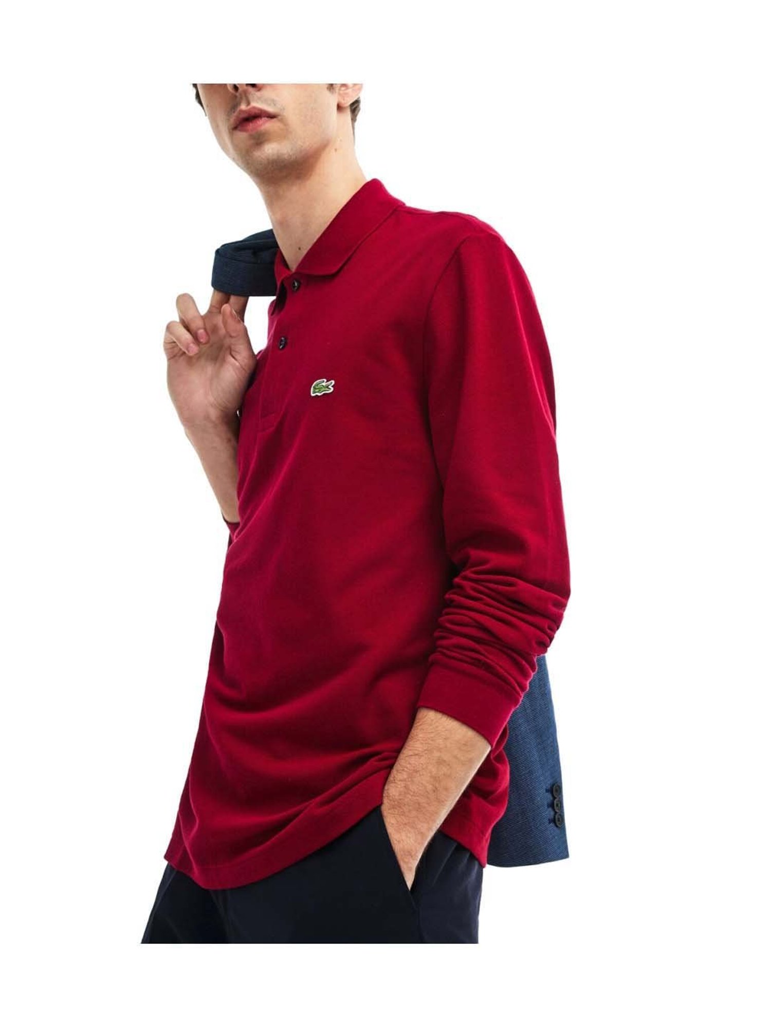 Lacoste Red Boxy Fit L.12.12 Polo T-Shirt