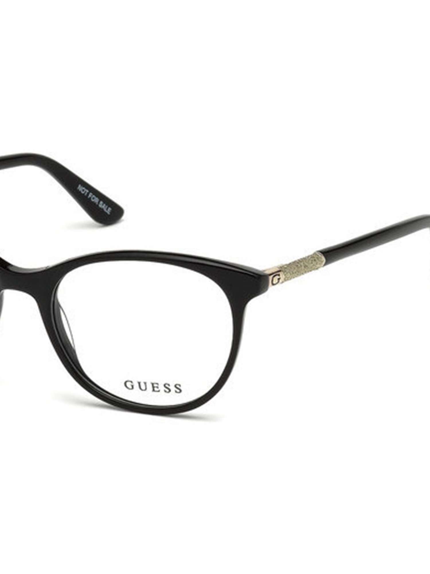 Guess GU265752005FR Black Full Rim Round Frame