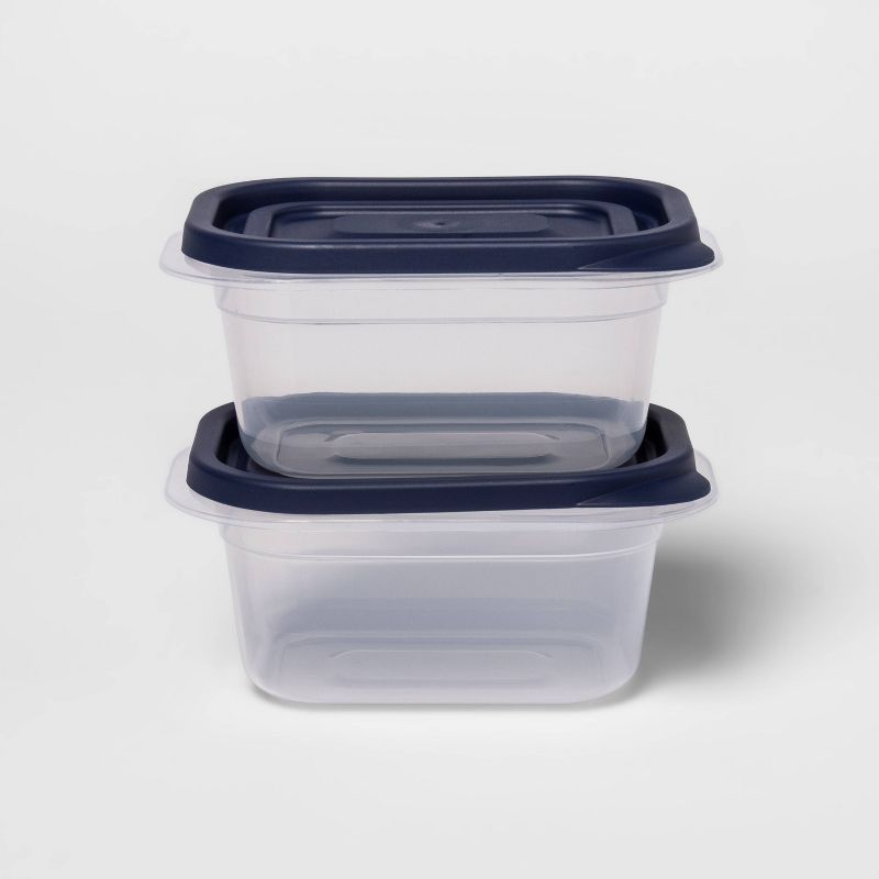 4ct Press Lid Plastic Food Storage Set - Made By Design™