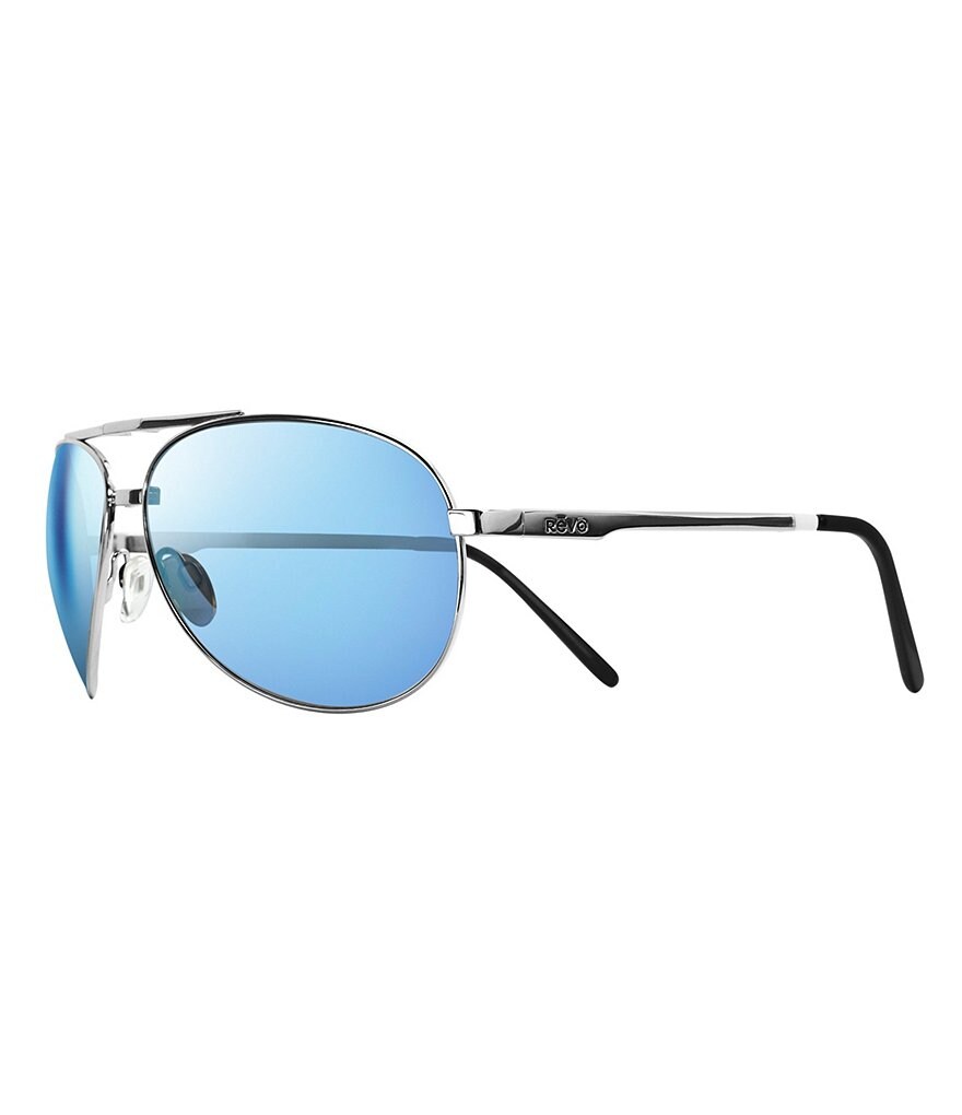 Revo Thirty- Five LTD Polarized Folding Aviator 65mm Sunglasses