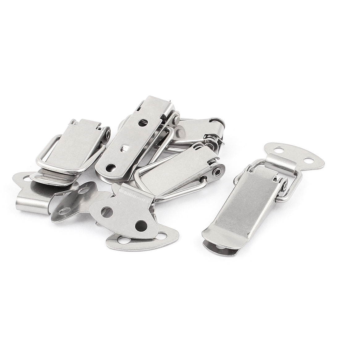 5Pcs Stainless Spring Loaded Toggle Case Box Chest Trunk Latch Catch Clamp Clip