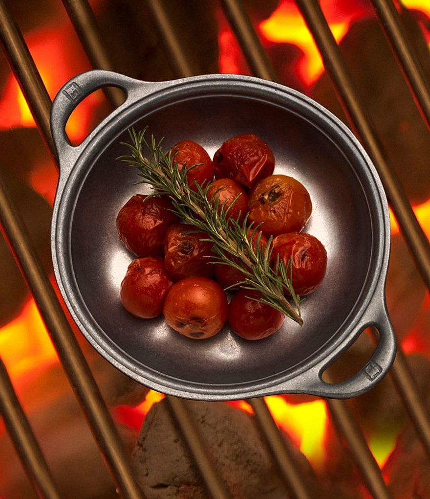 Wilton Armetale Gourmet Grillware Small Au Gratin Grilling and Serving Pan with Handles