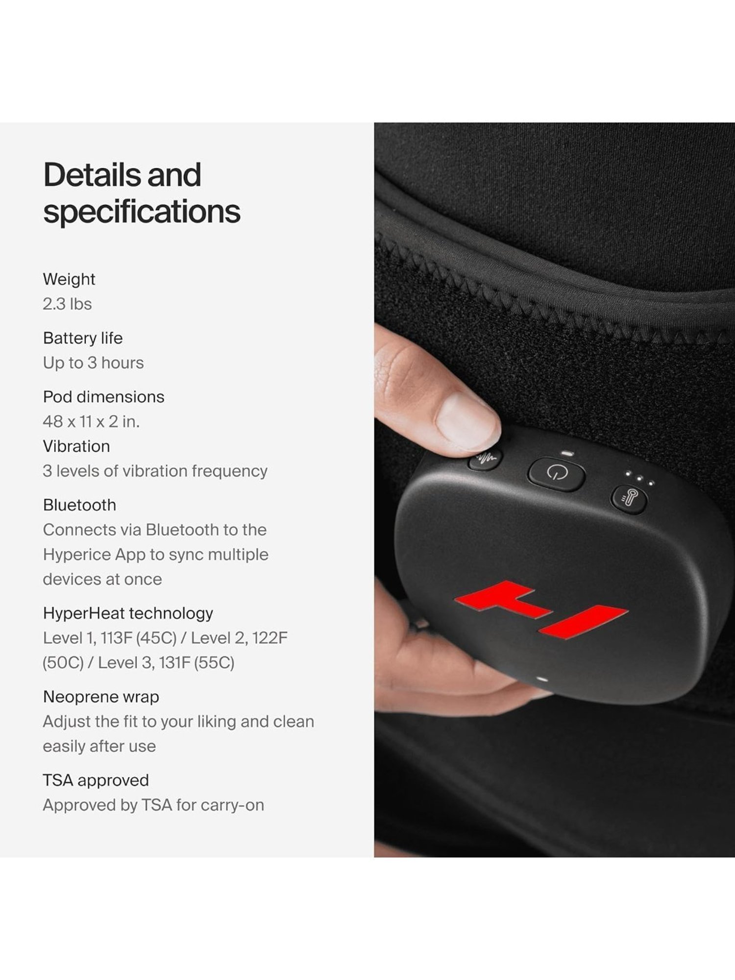 Hyperice Venom 2 Right Side Shoulder Portable Massager