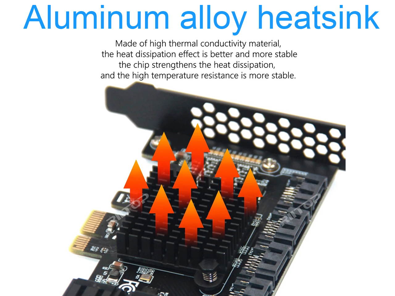 iStarUSA DD-666-2U-M 2U PCIe x16 to PCIe x16 Riser Card Middle Position