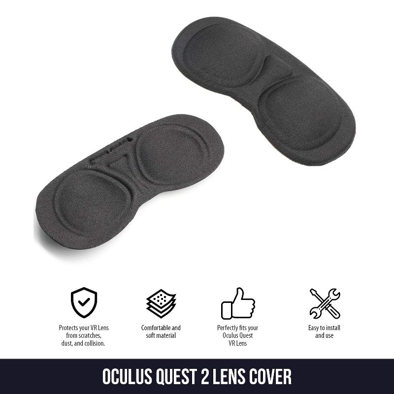Wasserstein Lens Cover Compatible with Oculus Quest 2