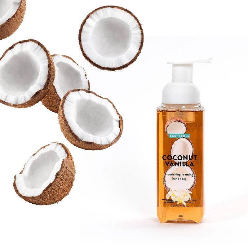 Scentfull Foaming Hand Soap Coconut Vanilla - 11 fl oz