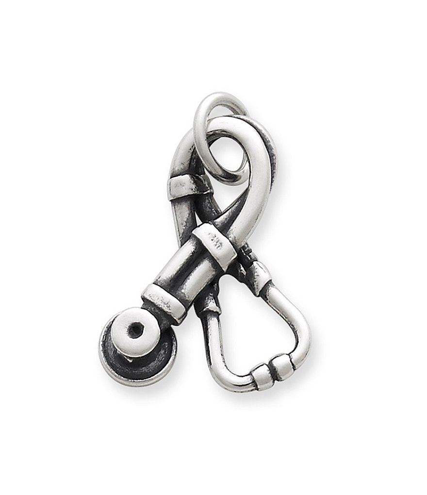 James Avery Stethoscope Sterling Silver Charm