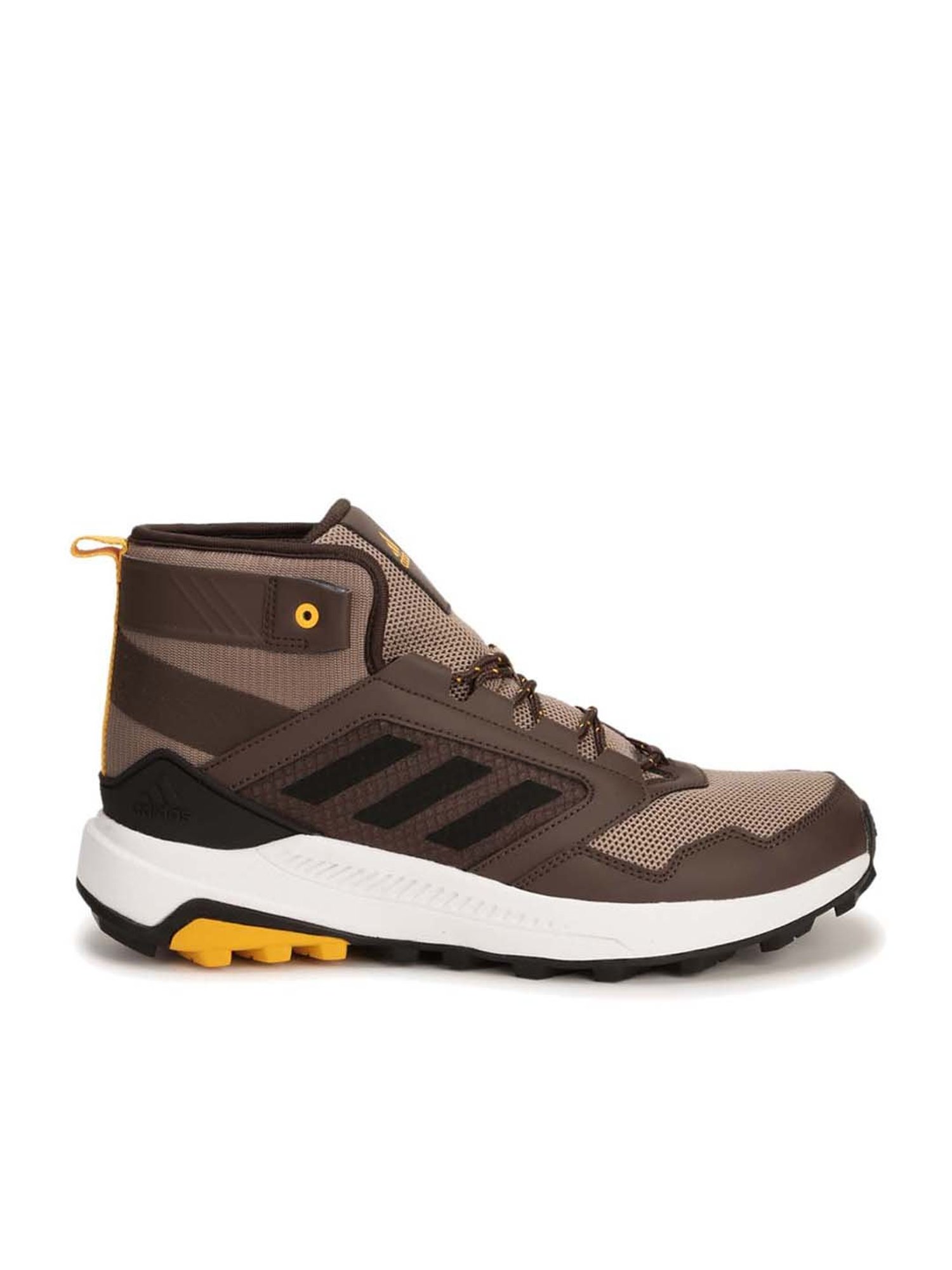 Adidas Men's Jerzotrail Mid Caramel Brown Outdoor Shoes