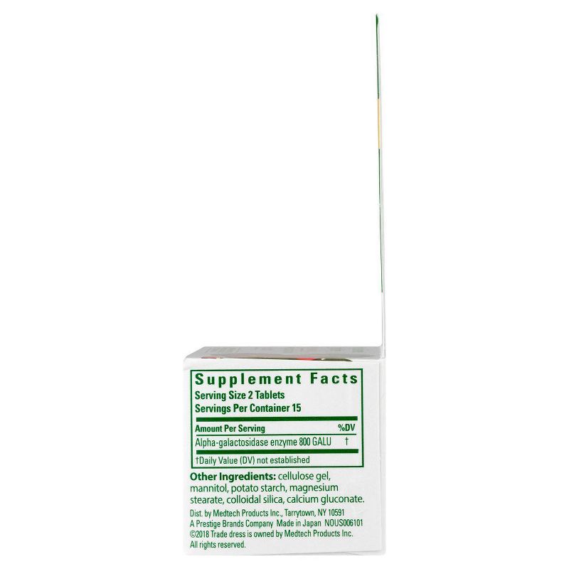 beano Ultra 800 Gas Prevention & Bloating Relief - 30ct