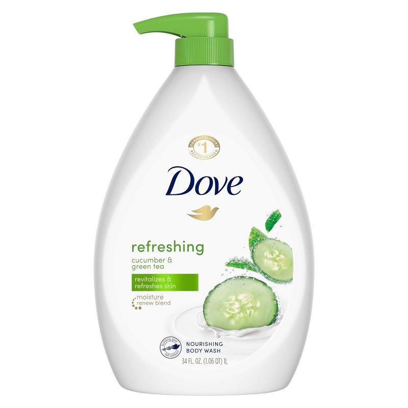 Dove go Fresh Cucumber & Green Tea Body Wash - 34 fl oz