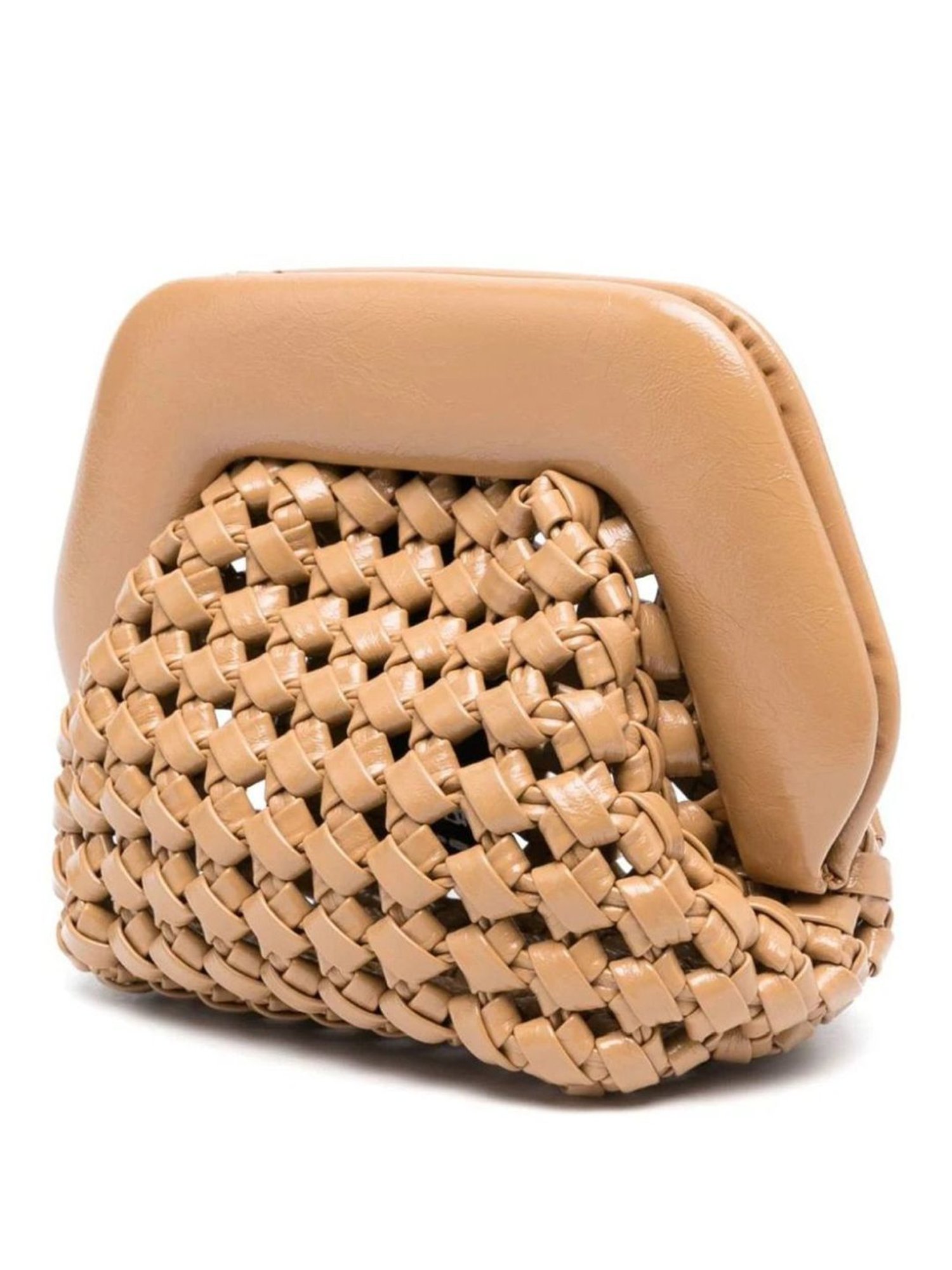 Themoire Clay Gea Knots Shiny Cross Body Bag
