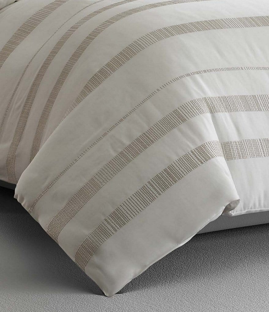 Vera Wang Pucker Grid Duvet Cover Mini Set