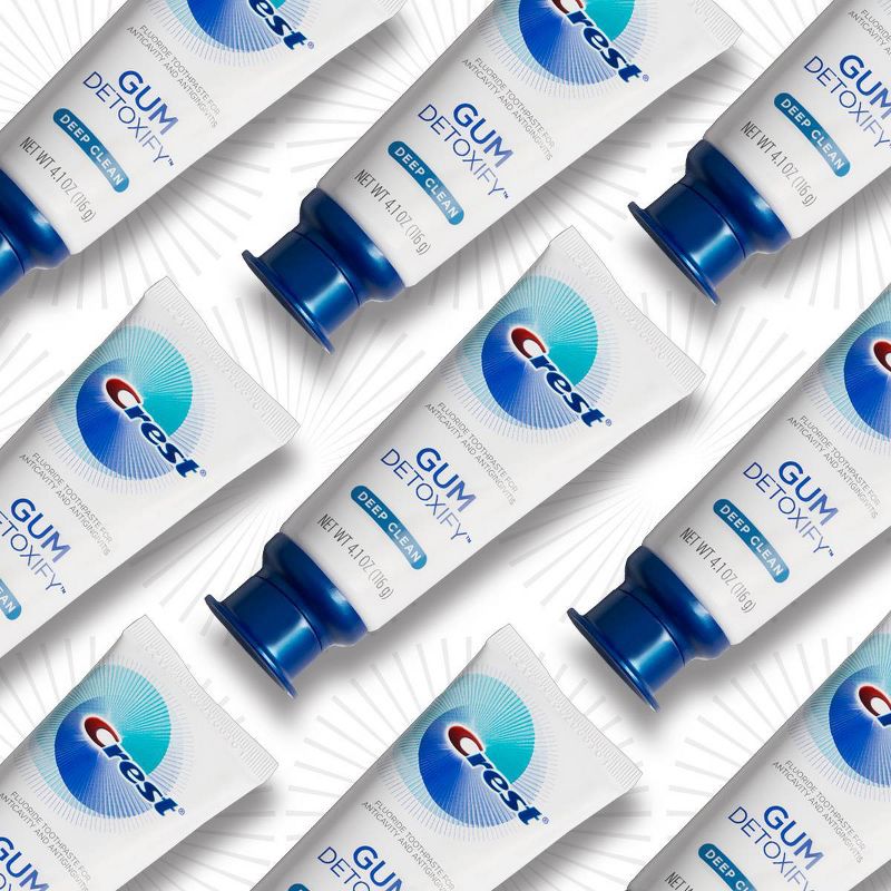 Crest Gum Detoxify Deep Clean Toothpaste - 4.1oz