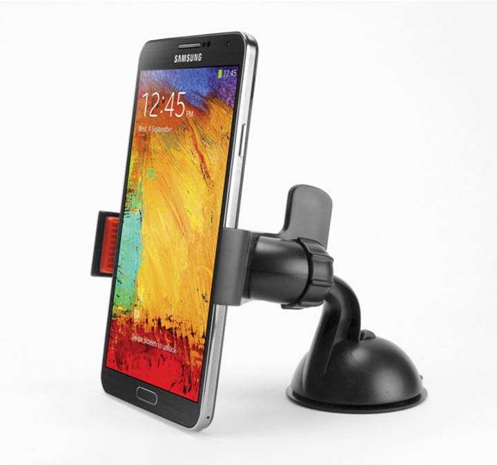 Cellet Universal Clamp Dashboard Windshield w/ Sticky Pad Phone Holder for Smartphones