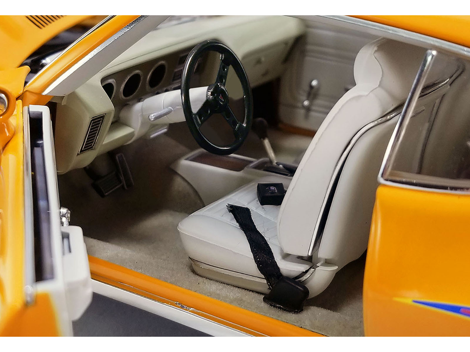 1967 Pontiac Bonneville Tyrol Blue Metallic with Blue Interior Limited Edition to 200 pieces Worldwide 1/43 Model Car by Goldvarg Collection