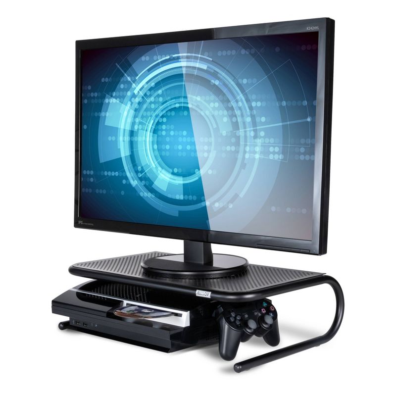 Allsop Monitor Stand Metal Art - Black (30336)